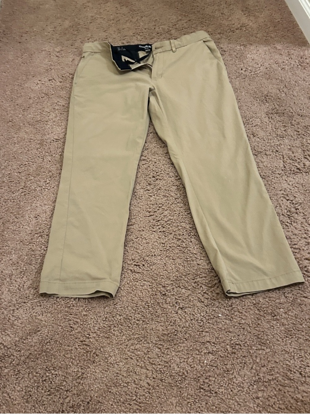 Goodfellow & Co Tan Straight-Leg Chinos